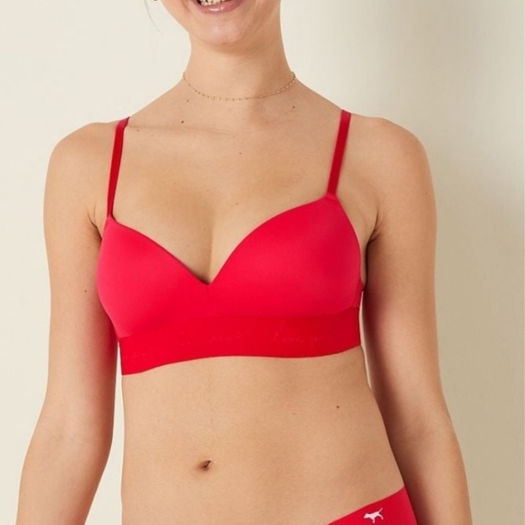 VICTORIA'S SECRET PINK- Wear Everywhere Wireless Lightly Lined B - Picture 6 of 7